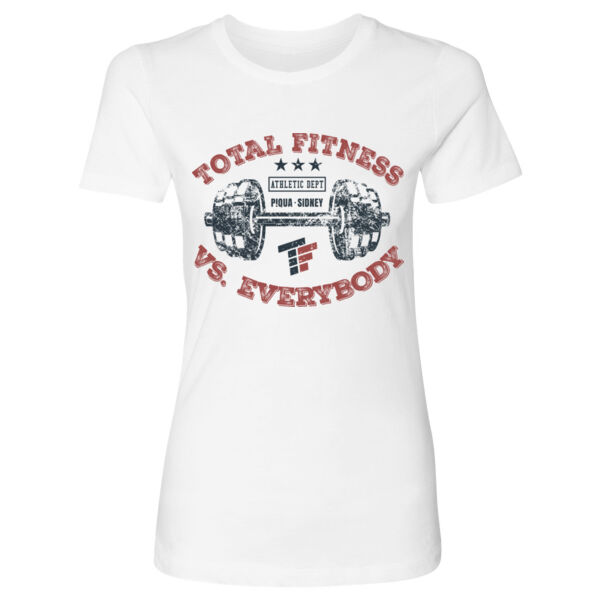 VS EVERYBODY - WOMEN'S FITTED T-SHIRT - $F5RN9T$ Thumbnail